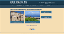Desktop Screenshot of citibrokersinc.com